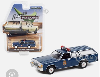 #ad #ad **Police** Estate Wagons Series 7 1984 Ford LTD Crown Vic Wagon Police Car NIP