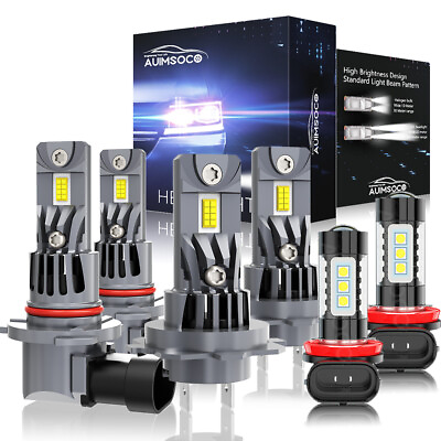 #ad #ad For 2010 2014 Subaru Legacy Sedan 4 Door 2.5L LED Headlight Bulbs Fog Light Kit
