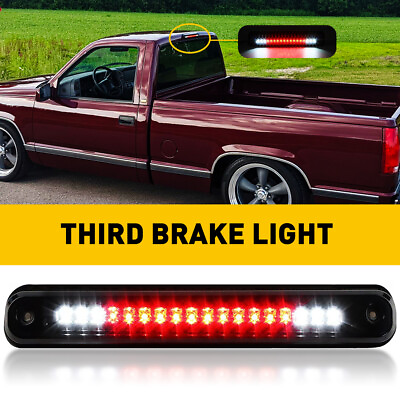 #ad Smoke 18 3RD LED Tail Brake Light Cargo Lamp Fit 88 98 Chevy Silverado C K 1500