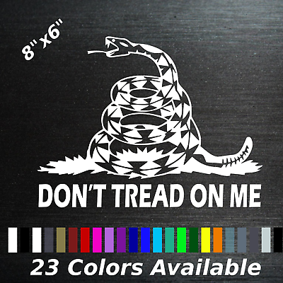 #ad Dont tread on me constitution 2nd amendment rights decal sticker Gadsden freedom