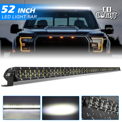 #ad 42quot;Inch LED Offroad Light Bar Dual Row Spot Combo SUV 4WD UTE For FORD JEEP 40quot;