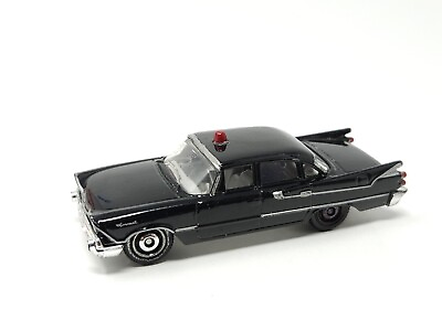 #ad #ad Matchbox 1 64 Diecast Black 1959 Dodge Coronet Police Loose