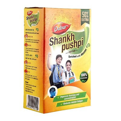 #ad Dabur Shankh Pushpi Syrup 350ml Boost Memory Power FREE SHIPPING