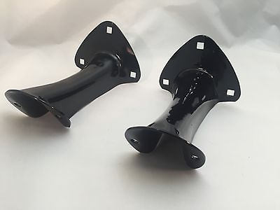 #ad Pair Black Tail Light Brackets for Ford Model A