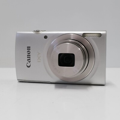 #ad Near Mint Canon PowerShot IXY 200 ELPH 185 digital Camera 180 20MP Silver