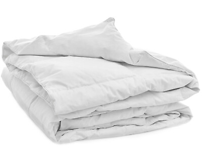 #ad Down Comforter Goose Alternative Super Soft Lightweight White All Season