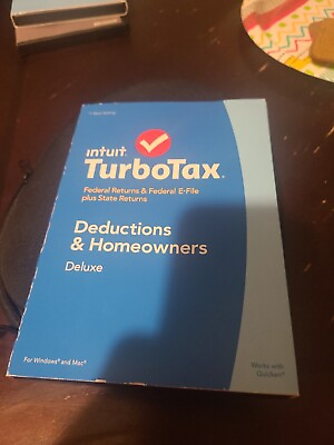TurboTax deluxe 2014 federal and STATE.