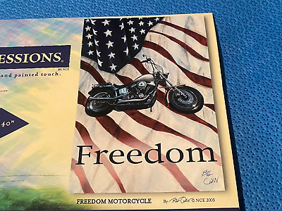#ad Impressions Freedom Motorcycle Flag 28quot;x40quot;