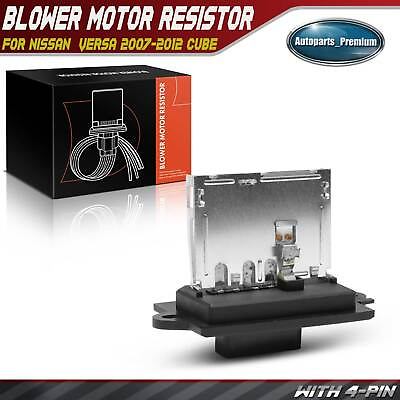 #ad Heater Blower Motor Resistor for Nissan Cube 2010 2013 Versa 2007 2012 L4 1.8L