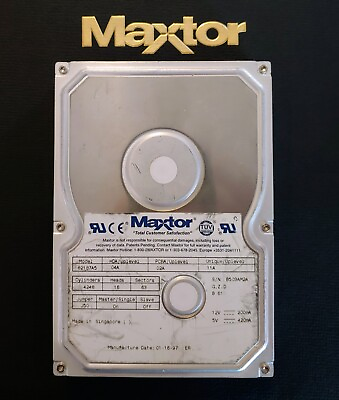 #ad Maxtor 82187A5 2.1GB IDE 3.5quot; inch HDD CrystalMax Seagate ATA 2 1997 WORKS