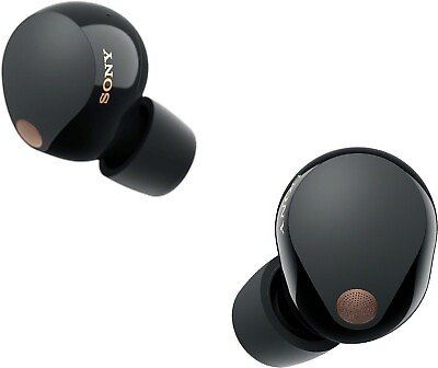 #ad Sony WF 1000XM5 Truly Wireless Bluetooth Noise Canceling Headphones Black