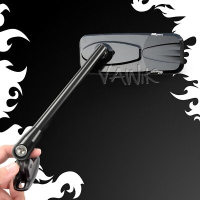 #ad VAWiK Mirrors black Modern CNC black base fits Ducati 899 Panigale ABS 14#x27; 15#x27;