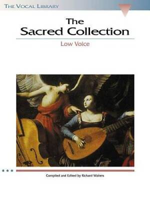 #ad The Sacred Collection: The Vocal Library Low Voice Paperback GOOD