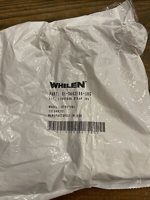 #ad Whelen stainless steel lightbar strap kit with hardware. # 01 0482566 38G.