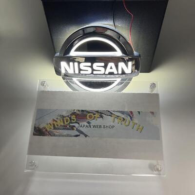 #ad #ad Nissan 5D LED Emblem 117x100mm 3 colours Car Parts Exterior Parts 4.61 ×3.94 in