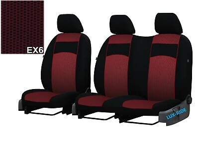#ad VAUXHALL MOVANO Mk3 2010 2021 UPHOLSTERY FABRIC TAILORED SEAT COVERS