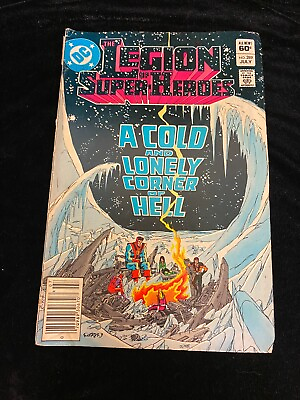 #ad DC LEGION OF SUPER HEROES quot;A COLD AND LONELY CORNER.quot; COMIC BOOK JUL 1982 NO 289