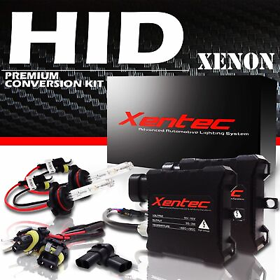 #ad 9006 9005 HID XENON KIT Headlight Bulbs Conversion Ballasts H11 H4 White 6000k
