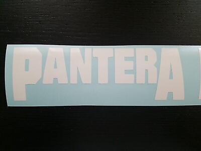 #ad Pantera Music Band Heavy Metal Vinyl Car Decal Sticker Truck Window Laptop