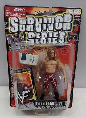 #ad WWF WWE Survivor Series quot;Edgequot; Titan Tron Live Smackdown Wrestling Figure Jakks