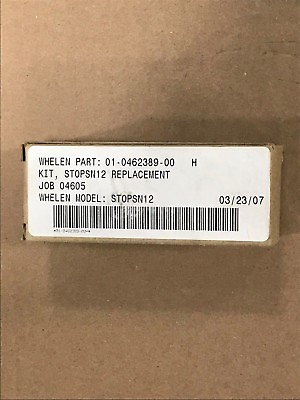 New Genuine Whelen Kit STOPSN12 Bulb Replacement 01 0462389 00