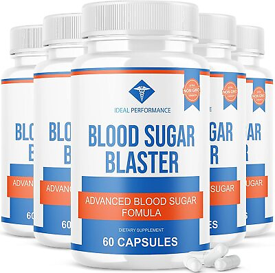 #ad Blood Sugar Blaster Pills Supplement Reviews Vitality Nutrition 300 Caps 5 Pack