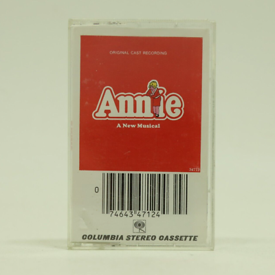 #ad Annie A New Musical Original Cast Recording Cassette Tape 1977
