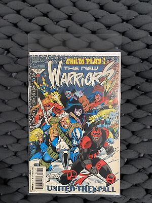 #ad The New Warriors Issue #46 Child#x27;s Play 4 Of 4 Modern Age Marvel Comics NM