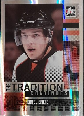 #ad 2012 ITG Broad Street Boys Daniel Briere The Tradition Continues #90 Hockey Card