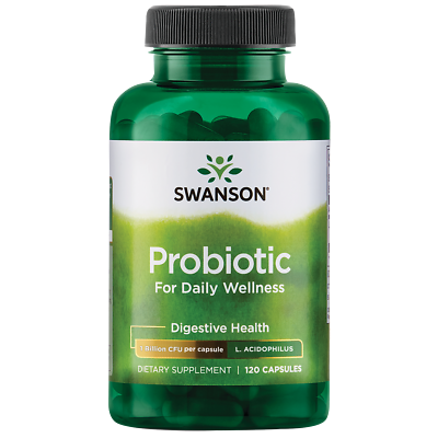 #ad Swanson Probiotic for Daily Wellness 2 Billion Cfu 120 Capsules