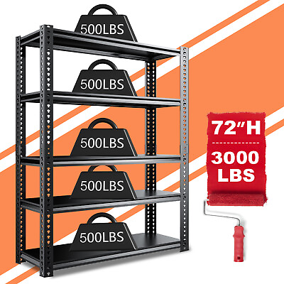 #ad #ad Adjustable Shelving Heavy Duty Metal Storage Shelves Utility Warehouse 4 5 Tier