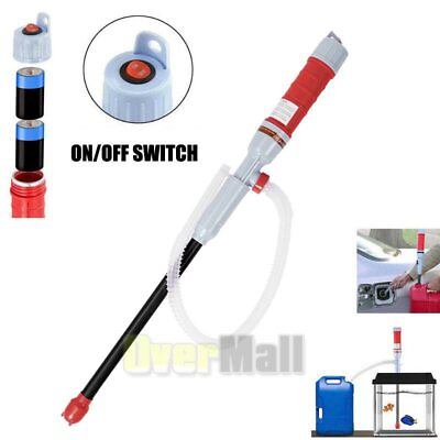 #ad Transfer Pump Battery Operated Portable Electric Siphon Pump for Fuel Oil Water