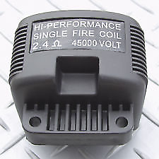 #ad Ultima Black High Performance 45000 Volt 2 3 Ohm Single Fire Stock Coil