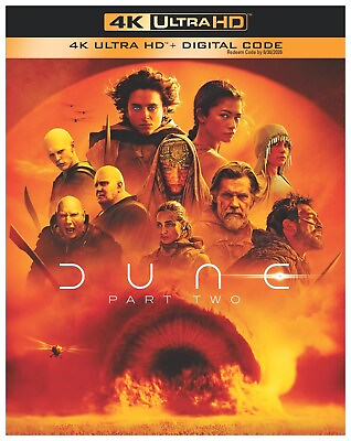 #ad Dune Part Two 4K UHD Blu ray NEW Dune Part 2