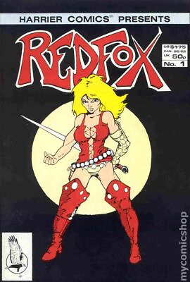 #ad Redfox #1 FN 1986 2nd Printing Stock Image