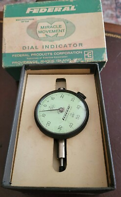 #ad Federal Antique Dial Indicator