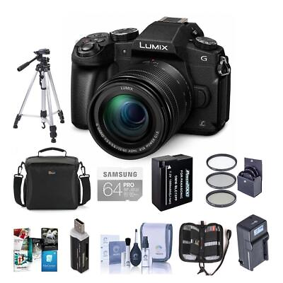 #ad Panasonic Lumix DMC G85 Mirrorless Camera w 12 60mm OIS Lens and Accessory Kit