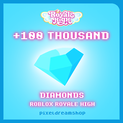 #ad #ad ROYALE HIGH ROBLOX 💎 100K DIAMONDS 💎 BEST PRICE READ DESCRIPTION