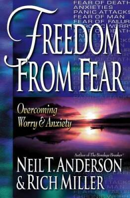 #ad Freedom from Fear: Overcoming Worry and Anxiety Paperback GOOD