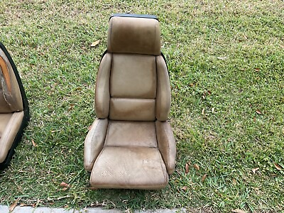#ad 1987 C4 Corvette seats 4 peace set. Sold as a pair 500 or individually 130