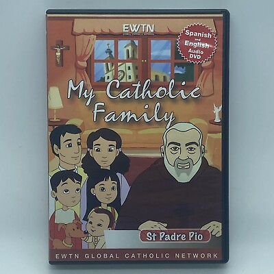 #ad My Catholic Family: St. Padre Pio DVD OOP 2008 EWTN Children#x27;s Faith Education