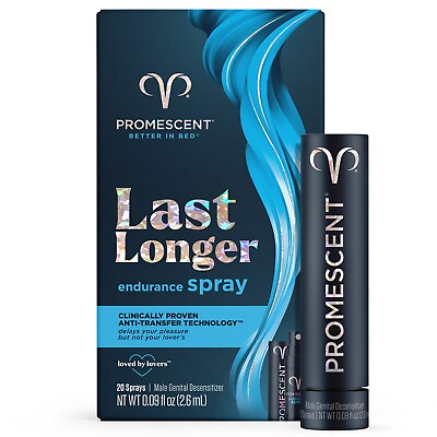 #ad #ad Promescent Long Lasting Pleasure Enhancer Spray For Men Last Longer in Bed 2.6 m