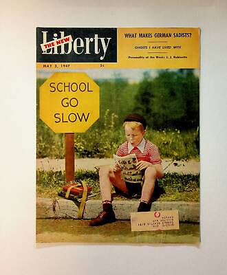 #ad New Liberty Weekly Series Vol. 24 #18 VG 4.5 1947