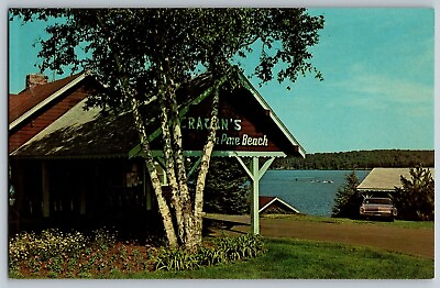 #ad Brainerd Minnesota Cragun#x27;s Lodge amp; Apartments Vintage Postcard Unposted
