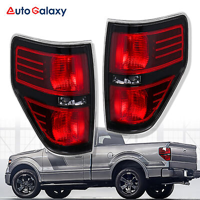 #ad New Pair Tail Lights Rear Lamps Brake Lamp For 2009 2014 Ford F 150 F150 Pickup