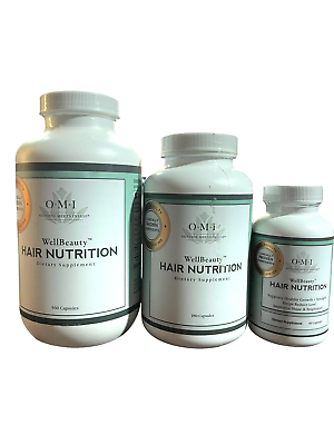 #ad 60 OMI Well Beauty Hair Nutrition Growth Strength Reduce Loss Choose Size