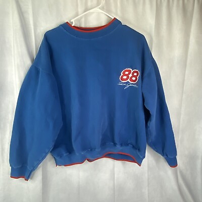 #ad Vintage Nascar Competitors View Mens XL Dale Jarrett #88 Sweatshirt Crew