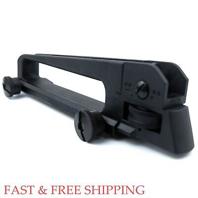 #ad Metal Rear Sight Carry Handle Mount Removable Adjust Low Profile Mount Aluminum