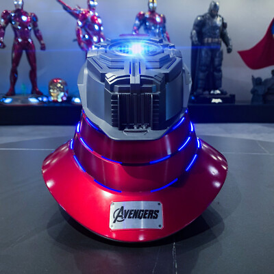 #ad #ad The Avengers Iron Man LED Bracket Base Bluetooth Speaker For MK5 MK7 Helmet Mask