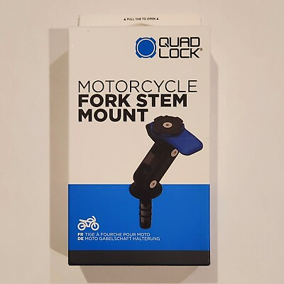 #ad #ad QUAD LOCK Motorcycle Moto Fork Stem Mount NEW IN BOX FREE SHIPPING